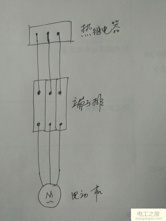 電動機(jī)本體接線柱的接線問題