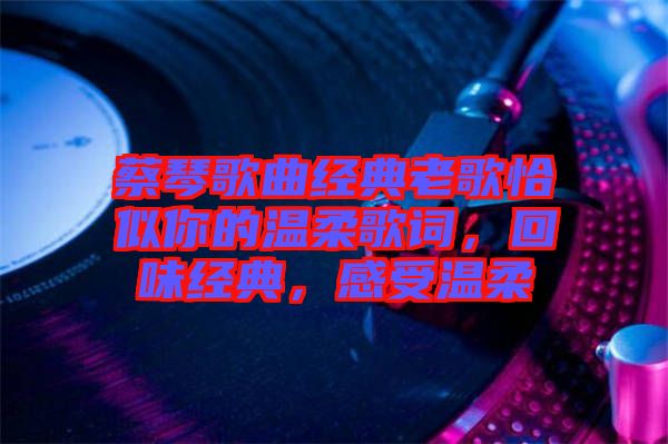 蔡琴歌曲經(jīng)典老歌恰似你的溫柔歌詞，回味經(jīng)典，感受溫柔