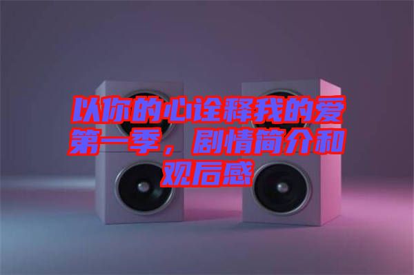 以你的心詮釋我的愛(ài)第一季，劇情簡(jiǎn)介和觀后感