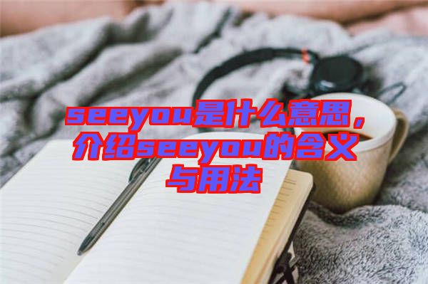 seeyou是什么意思，介紹seeyou的含義與用法