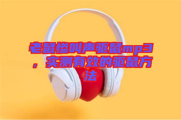 老鼠慘叫聲驅(qū)鼠mp3，實(shí)測(cè)有效的驅(qū)鼠方法