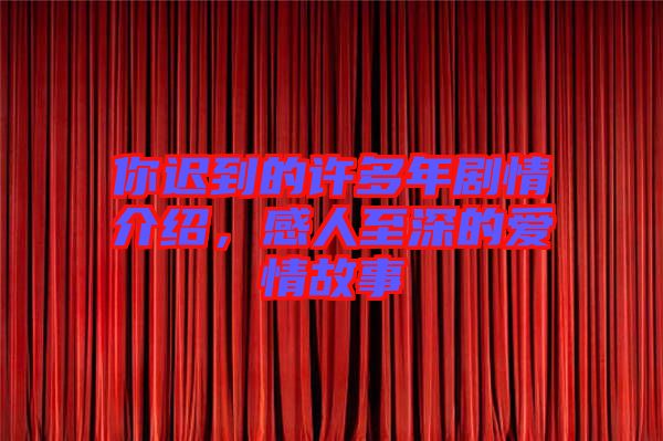 你遲到的許多年劇情介紹，感人至深的愛情故事