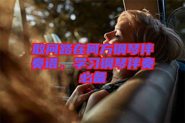 敢問(wèn)路在何方鋼琴伴奏譜，學(xué)習(xí)鋼琴伴奏必備