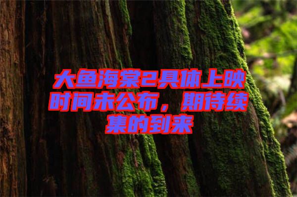 大魚海棠2具體上映時間未公布，期待續(xù)集的到來