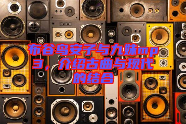 布谷鳥安子與九妹mp3，介紹古曲與現(xiàn)代的結(jié)合