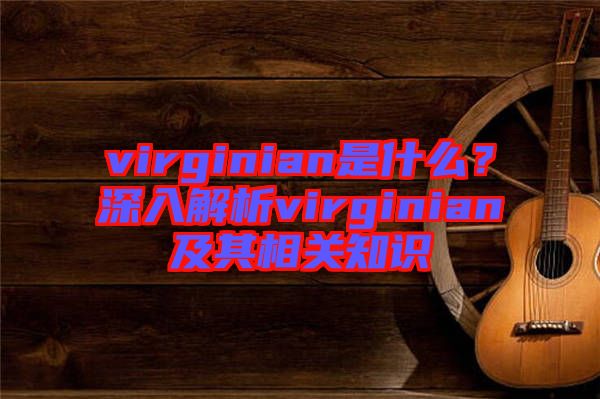 virginian是什么？深入解析virginian及其相關知識