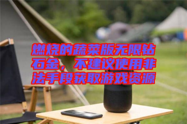 燃燒的蔬菜版無(wú)限鉆石金，不建議使用非法手段獲取游戲資源