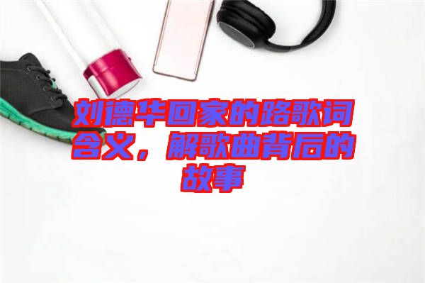 劉德華回家的路歌詞含義，解歌曲背后的故事