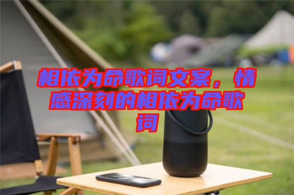 相依為命歌詞文案，情感深刻的相依為命歌詞