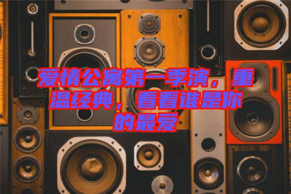 愛情公寓第一季演，重溫經(jīng)典，看看誰是你的最愛