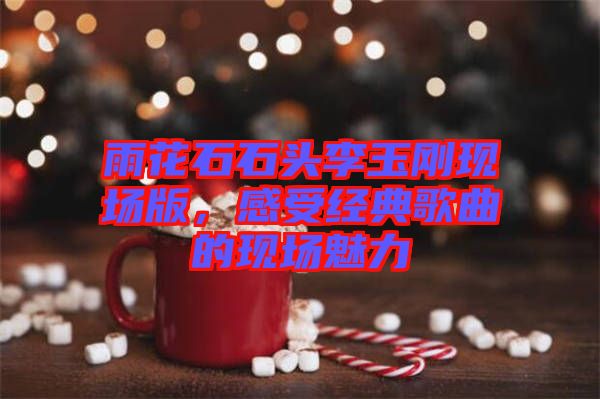 雨花石石頭李玉剛現(xiàn)場(chǎng)版，感受經(jīng)典歌曲的現(xiàn)場(chǎng)魅力