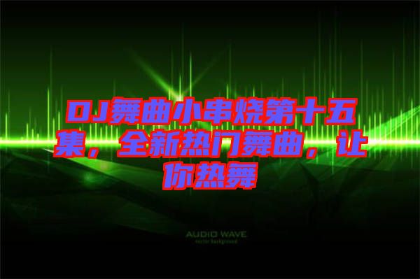 DJ舞曲小串燒第十五集，全新熱門舞曲，讓你熱舞