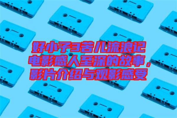 好小子3苦兒流浪記電影感人至深的故事，影片介紹與觀影感受