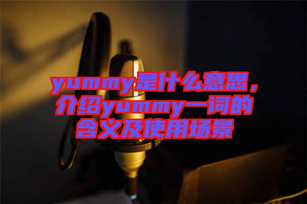 yummy是什么意思，介紹yummy一詞的含義及使用場景