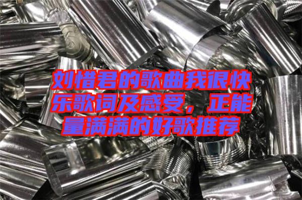 劉惜君的歌曲我很快樂歌詞及感受，正能量滿滿的好歌推薦