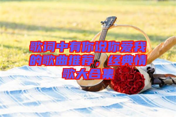 歌詞中有你說你愛我的歌曲推薦，經(jīng)典情歌大合集