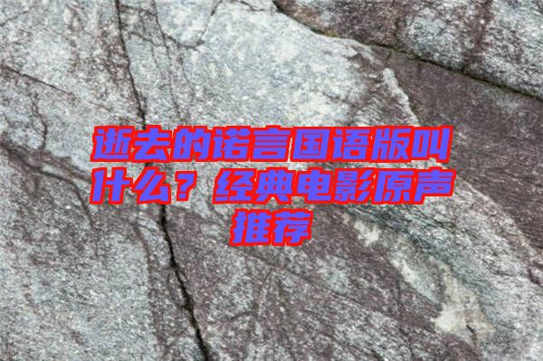 逝去的諾言國語版叫什么？經(jīng)典電影原聲推薦