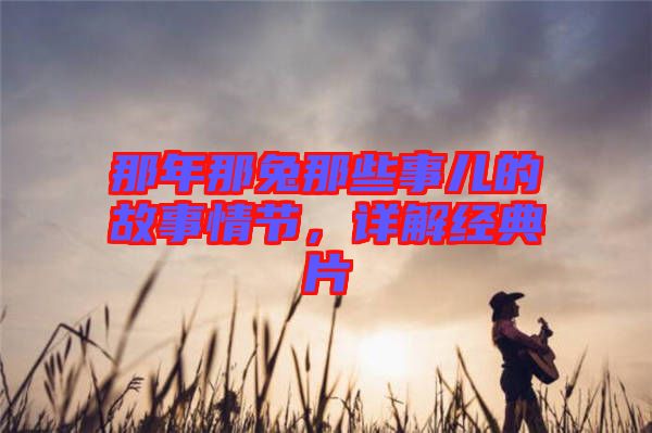 那年那兔那些事兒的故事情節(jié)，詳解經(jīng)典片